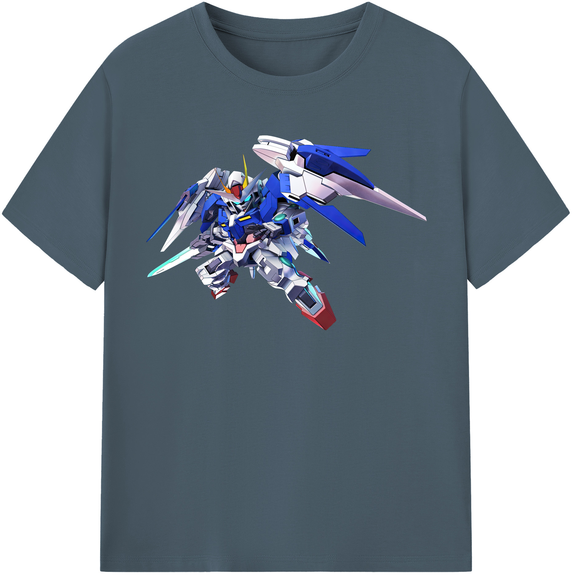 （画像用） 機動戦士ガンダム Mobile Suit Gundam 綿100％半袖Tシャツ（フロントプリント）